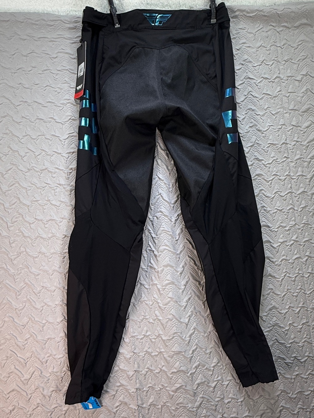 Fly Racing Women’s Lite Motocross Motorcycle Pants Size 5 6 Black Leather knee